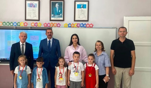 Kaymakam Özderin’den Tozaklı İlkokulu’na Ziyaret