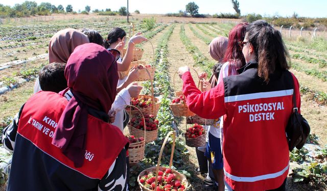 ODES Projesiyle Öğrenciler Üretimi Yerinde İnceledi