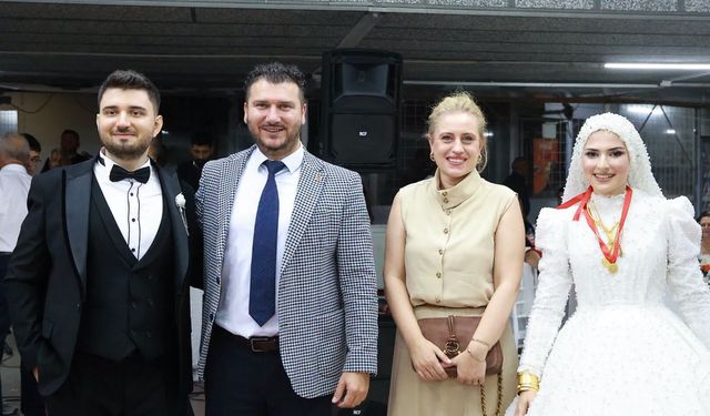 Başkan Yayla, Hilal ve Bertuğ’un Düğününe Katıldı