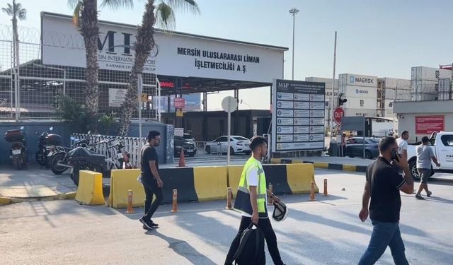 Mersin limanında kimyasal sızıntısı iddiası