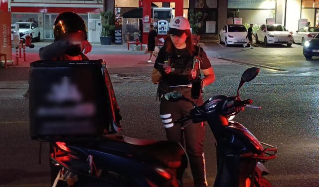 Tekirdağ'da trafik uygulaması
