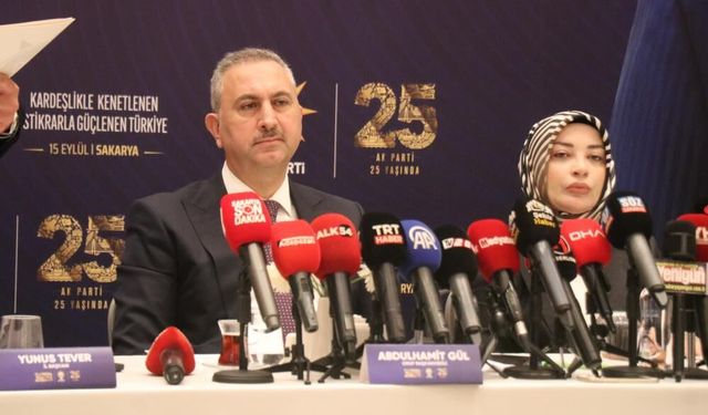 Abdulhamit Gül: "Cumhurbaşkanımızın anayasada adaylığının önünde bir engel bulunmamaktadır"