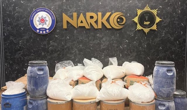 Şişli’de uyuşturucu operasyonu: 297 kilogram uyuşturucu ele geçirildi