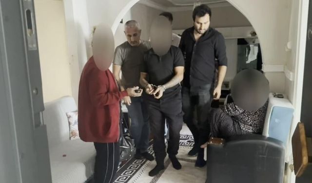 Edirne'de 31 yıl hapis cezasıyla aranan anne ve oğul yakalandı