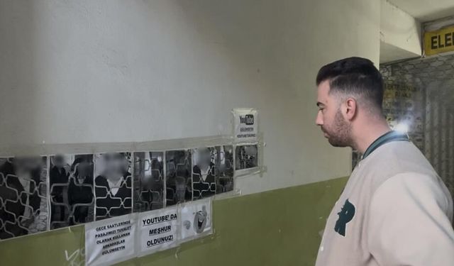 Bursa'da pasaj sahibinden ‘ibretlik' çözüm: Tuvaletini yapanların fotoğrafını tek tek duvara astı