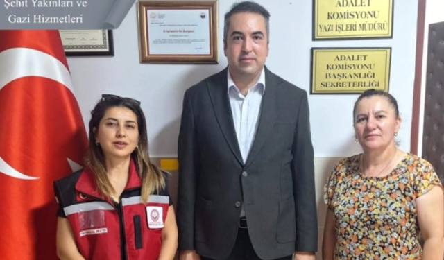 Şehit Şenal Yalçın’ın Kardeşine Ziyaret
