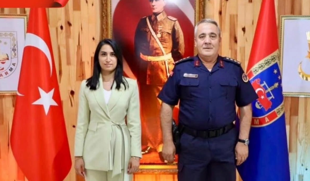 İl Müdürü Kumaş’tan Jandarma Komutanlığına Ziyaret
