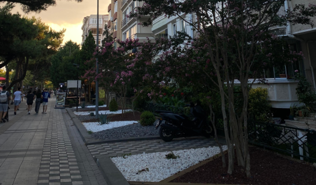 İstasyon Caddesi’nde Yeşil ve Düzenli Görünüm