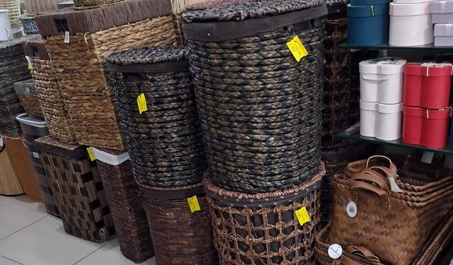 Hasır Sepetler Evlerde Düzeni Sağlıyor