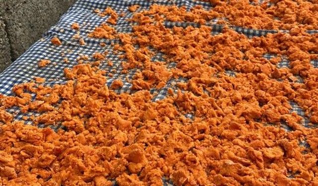 Kırklareli’nde Kışlık Tarhana Hazırlıkları Devam Ediyor