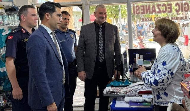 Pehlivanköy’de Esnaf ve Vatandaşlara Ziyaret