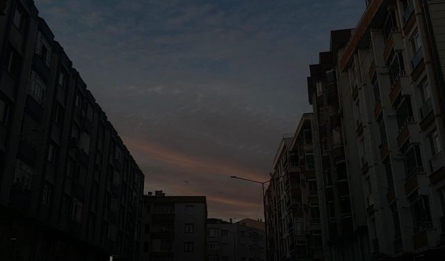 Kırklareli’nde Gün Batımı Kent Manzarasına Yansıdı