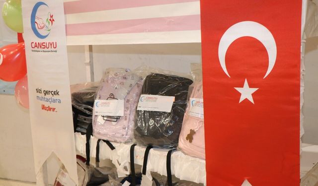 Cansuyu'ndan yeni eğitim yılında 20 bin öğrenciye kırtasiye desteği