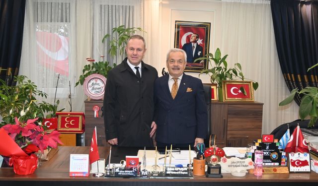 Kırklareli TSO Başkanı Ilık’tan MHP İl Başkanlığına Ziyaret