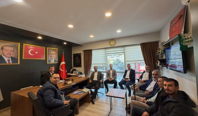 Kovankaya, Kahramanmaraşlılar Derneği Yönetimini Ağırladı