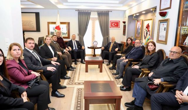 Başkan Bulut, MHP İl Başkanı Savaşan’ı Ağırladı