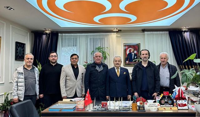 Türk Sağlık-Sen’den MHP İl Başkanı Savaşan’a Ziyaret