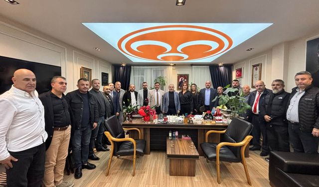 MHP Lüleburgaz’dan İl Başkanı Şaban Savaşan’a Tebrik Ziyareti