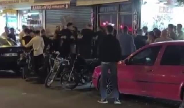 Nişanda başlayan sözlü tartışma sandalyelerin havada uçuştuğu kavgaya dönüştü