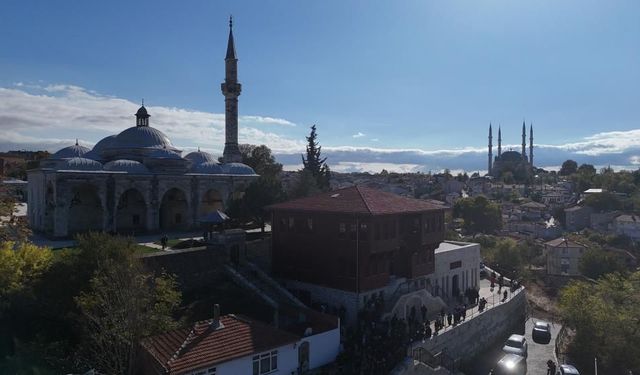 Edirne Muradiye Mevlevihanesi 101 yıl sonra yeniden kapılarını açtı
