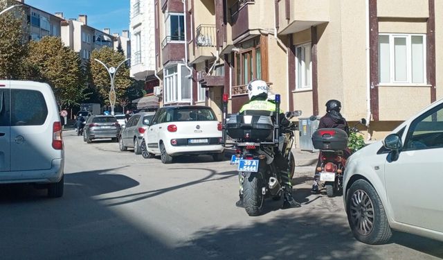 Kırklareli’nde Trafik Ekipleri Görev Başında
