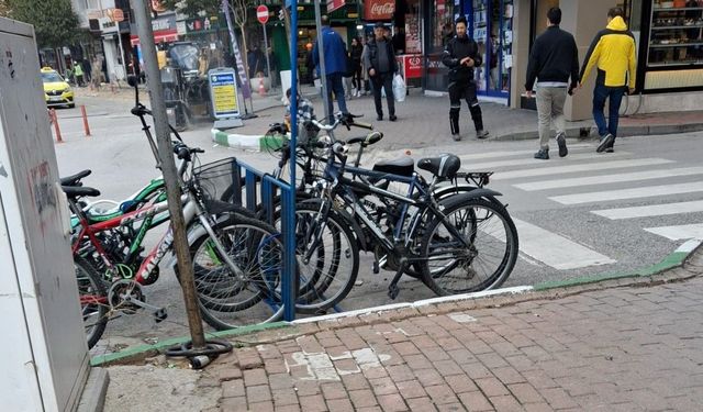 Kırklareli’nde Bisparklar Bisikletlilere Kolaylık Sağlıyor