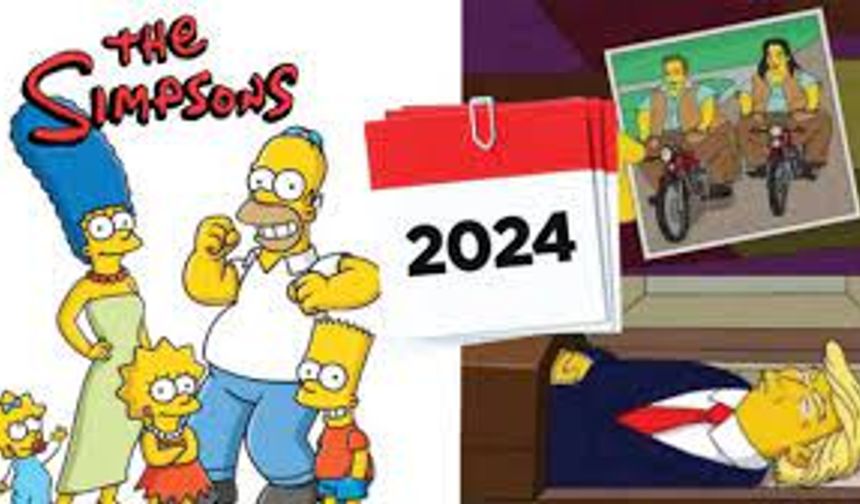 Simpsonlar'ın 2024 Yılı İçin Korkunç Tahminleri !