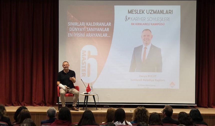 Bahçeşehir Koleji’nde Derya Bulut ile Meslek Söyleşisi