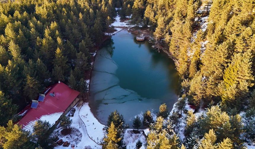 Zigana'nın beyaz cenneti Limni Gölü 150 bin turisti ağırladı