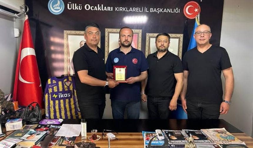 Bal Türk’ten Ülkü Ocakları’na Hayırlı Olsun Ziyareti