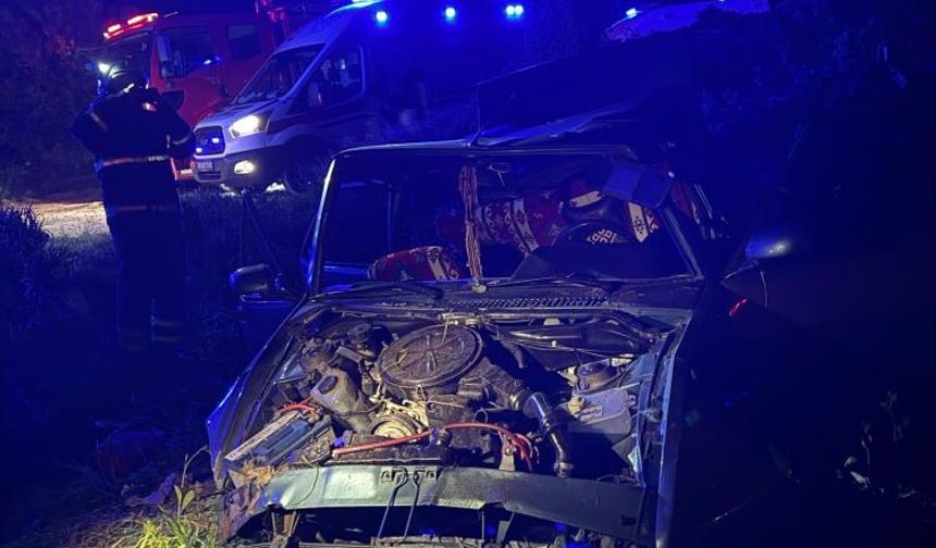 Lüleburgaz'da trafik kazasında iki kişi ağır yaralandı