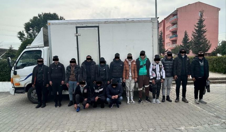 Kırklareli'nde 75 kaçak göçmen yakalandı