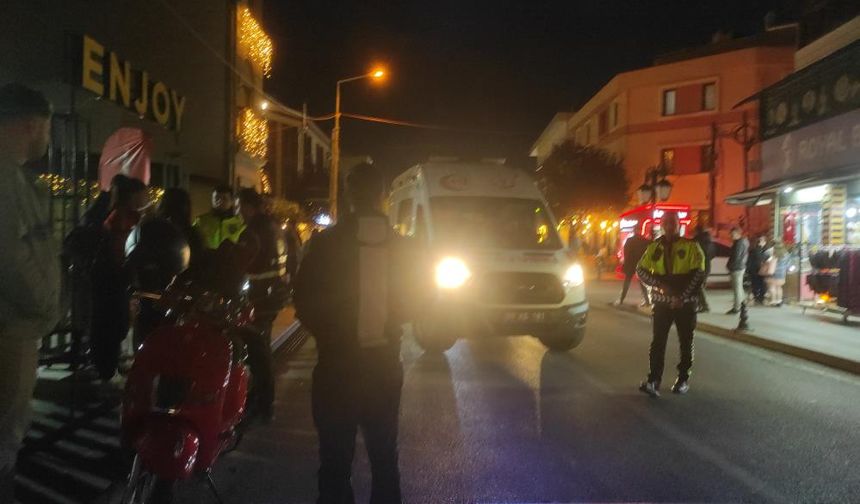 Tekirdağ'da motosiklet kazası: 1 yaralı