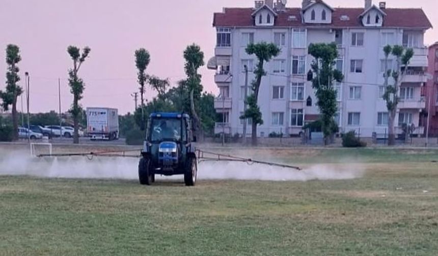 Babaeski’de Sivrisinek ve Kene İlaçlaması Başladı