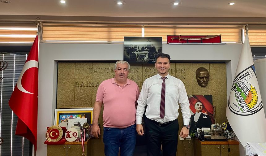 Babaeski’de Başkanlardan İş Birliği Görüşmesi