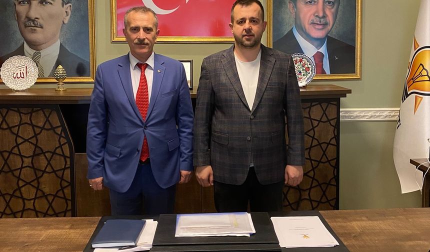 İşbecer’den AK Parti İl Başkanlığı’na Ziyaret