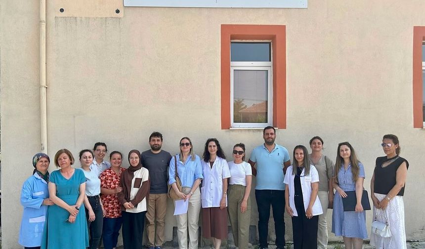 İl Sağlık Müdürlüğü’nden Pınarhisar’da Saha Ziyareti