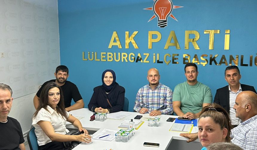 AK Parti'de Haftalık Olağan Toplantı Gerçekleştirildi