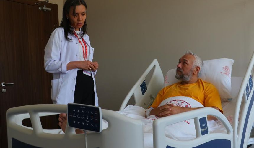 Yara tedavisiyle ayağının kesilmesinden kurtuldu
