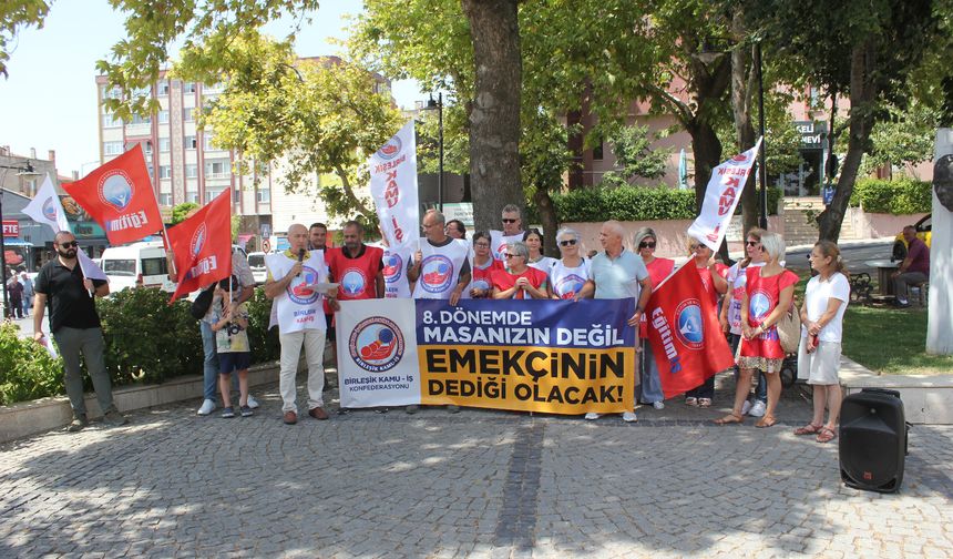 “Ya İnsani Ücretler Ya Meydanlar”