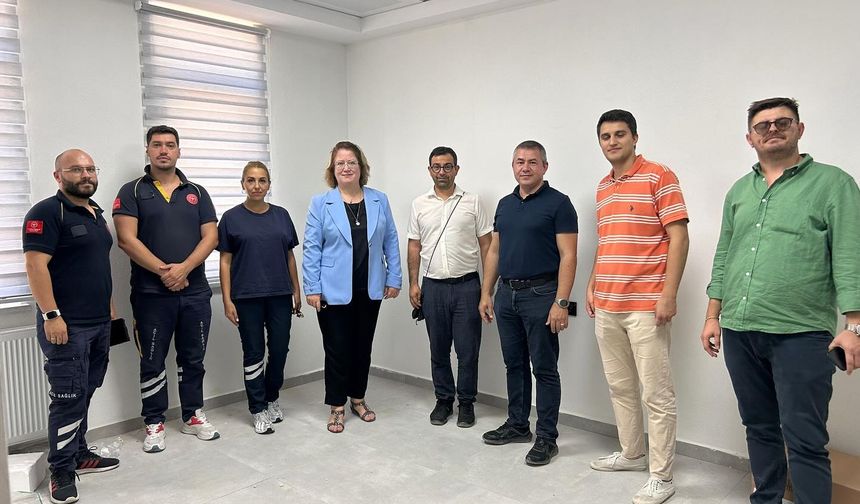 Kırklareli OSB’de Yeni 112 Acil Sağlık İstasyonu Tamamlanmak Üzere