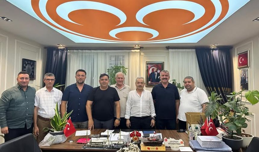MHP İlçe Başkanları Toplantısı Yapıldı
