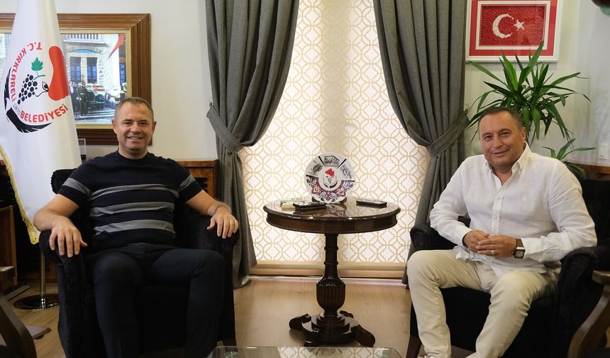 Başkan Bulut, Şeytancık Belediye Başkanı’nı Ağırladı