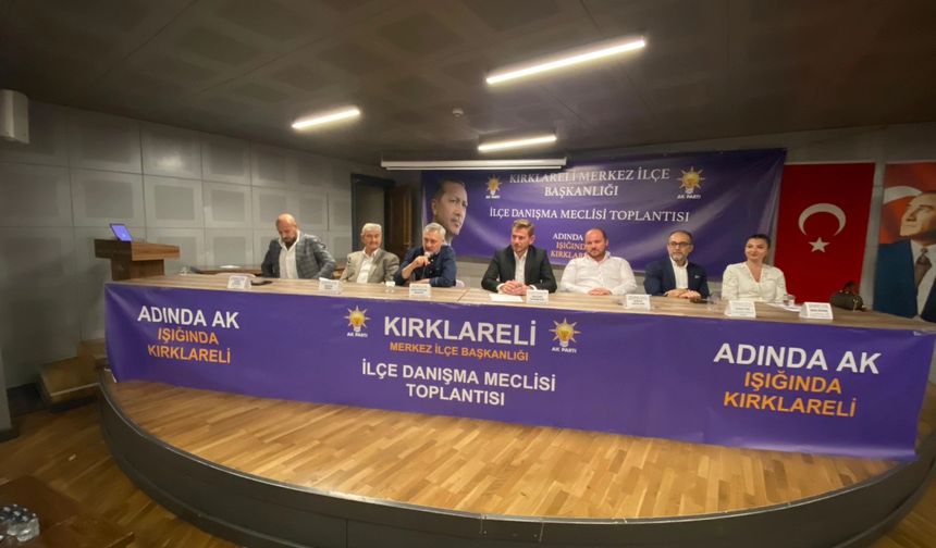 Milletvekili Sarıçam, AK Parti Merkez İlçe Danışma Meclisi Toplantısına Katıldı