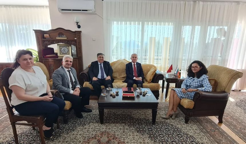 Vali Turan’dan Bulgaristan Başkonsolosu’na Ziyaret