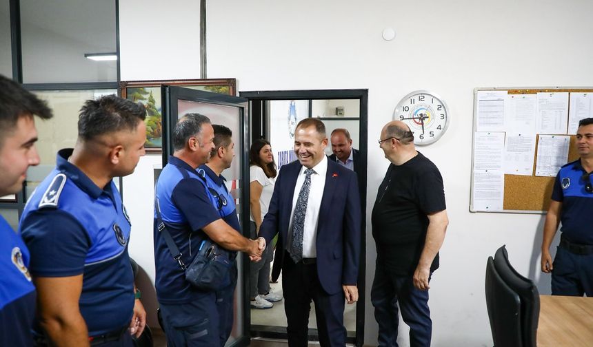 Başkan Bulut, Zabıta Haftası’nda Personelle Buluştu