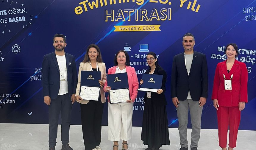 Vize’den İki Öğretmen eTwinning Çalıştayında İlçeyi Temsil Etti