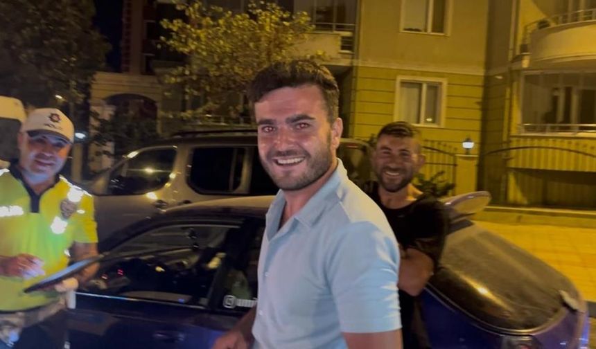 Tekirdağ'da alkollü sürücü kovalamaca sonucu yakalandı, ilk kez ehliyetini kaptırdığı polisi tebrik etti