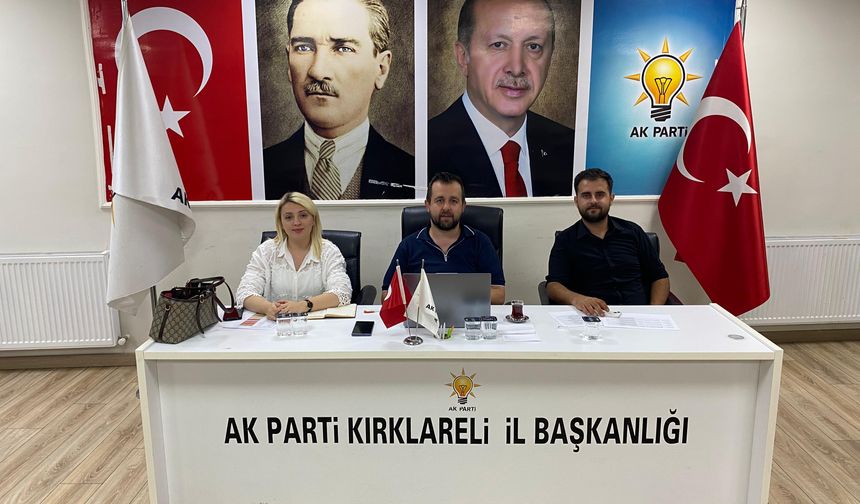 AK Parti’de Haftalık Yönetim Kurulu Toplantısı Yapıldı