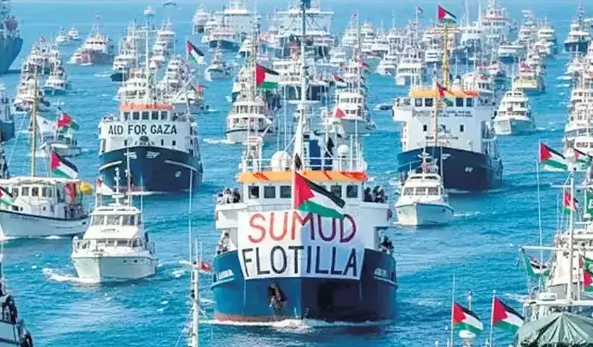 İsrail’in gözaltında tuttuğu Küresel Sumud Filosu’ndaki 42 aktivist açlık grevi başlattı